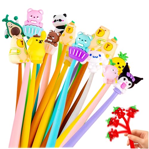 20 Stück Lustige Gelschreiber Set, Cartoon Tiere Gelstifte Set, 0.5mm Schwarz Gel Stifte, Coole Stifte, Shake Kugelschreiber, Kawaii Tierstifte für Mitgebsel Kindergeburtstag 5 6 7 8 9 10 Jahre 20 Stück Lustige Gelschreiber Set, Cartoon Tiere Gelstifte Set, 0.5mm Schwarz Gel Stifte, Coole Stifte, Shake Kugelschreiber, Kawaii Tierstifte für Mitgebsel Kindergeburtstag 5 6 7 8 9 10 Jahre von Pmueuff