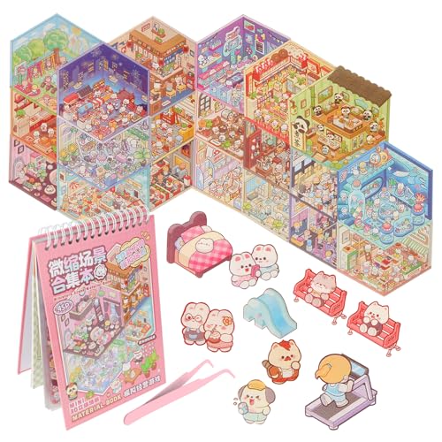 3D Haussticker DIY Set, 20 verschiedene Orte mit einzigartigen Designs, kreative Wanddekoration für Kinderzimmer und Büro, tolles Geschenk 3D Haussticker DIY Set, 20 verschiedene Orte mit einzigartigen Designs, kreative Wanddekoration für Kinderzimmer und Büro, tolles Geschenk von PnxdeobXL