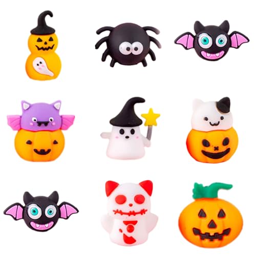 10pcs Silicon Bleistiftkappen Halloween Bleistift Protektor Weihnachten Themenkappen Holzstifte Extender Stiftdekorationen von Pocoiau