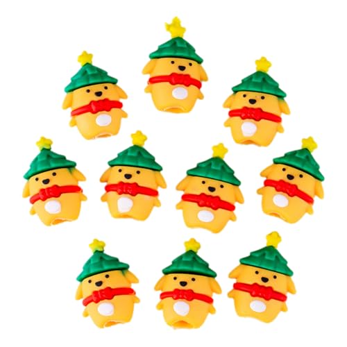 10pcs Silicon Bleistiftkappen Halloween Bleistift Protektor Weihnachten Themenkappen Holzstifte Extender Stiftdekorationen von Pocoiau