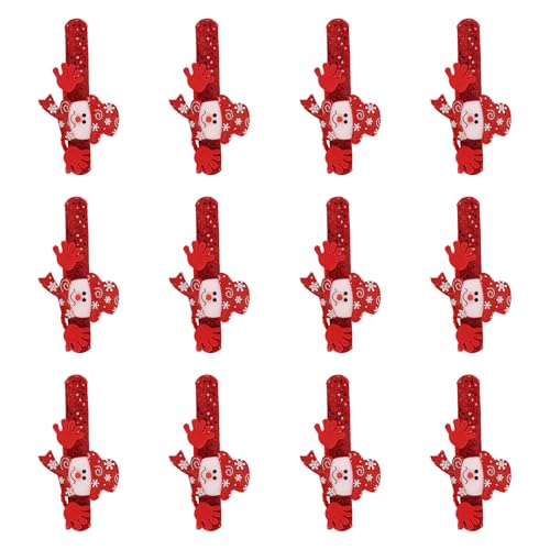 12 x Weihnachtsstrumpf für Kinder und Erwachsene, bequeme Weihnachtsstrümpfe, Party-Armbänder 12 x Weihnachtsstrumpf für Kinder und Erwachsene, bequeme Weihnachtsstrümpfe, Party-Armbänder von Pocoiau