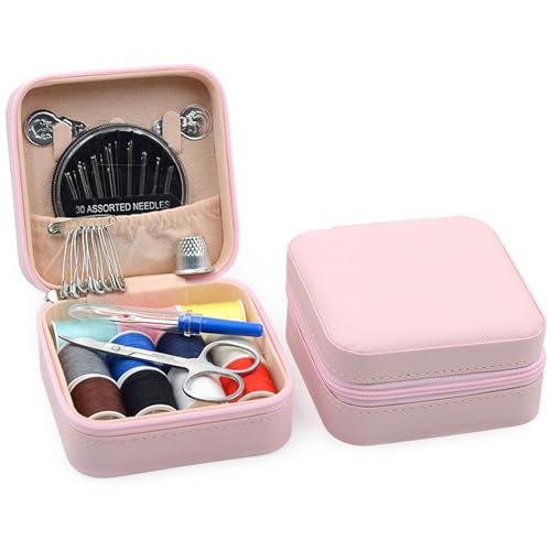 56 PCS Reisekits Mit Zubehör Nähen Nadel Und Gewinde Set Tragbare Nähkits Mit Aufbewahrungskoffer 56 PCS Reisekits Mit Zubehör Nähen Nadel Und Gewinde Set Tragbare Nähkits Mit Aufbewahrungskoffer von Pocoiau