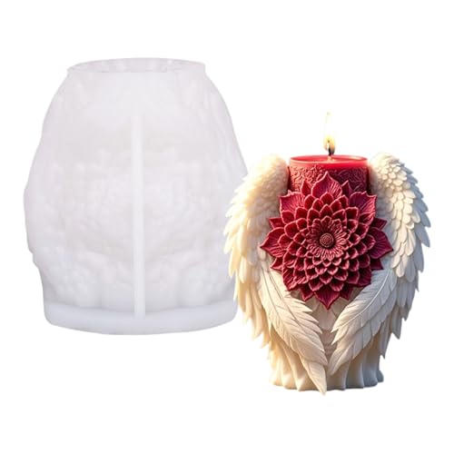Blütenflügel Silikone Schimmelpilze Formen Kerzenform Gussforme Epoxidharz Schimmel Basteln von Pocoiau