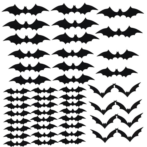 Flying Bat Clings Wasserdichte selbstklebende PVC-Aufkleber, realistische Wandaufkleber, Halloween-Dekoration für Zuhause, PVC für die Wand Flying Bat Clings Wasserdichte selbstklebende PVC-Aufkleber, realistische Wandaufkleber, Halloween-Dekoration für Zuhause, PVC für die Wand von Pocoiau