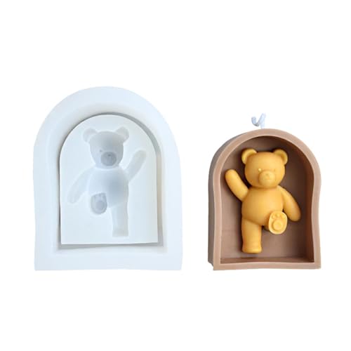 Harzkunstformen Flexible Silikonformen Bilden Bärenform Ornamentsformen Geeignet Die Für Zuhause Dekore Geeignet Sind Und Anwesend Harzkunstformen Flexible Silikonformen Bilden Bärenform Ornamentsformen Geeignet Die Für Zuhause Dekore Geeignet Sind Und Anwesend von Pocoiau