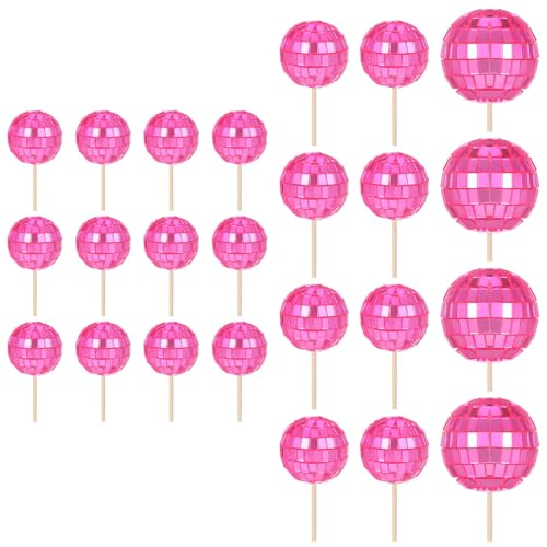 Miniatur Discos Cupcake Picks Kuchen Topper Dessert Geburtstag Dekorationen Festival Kuchen Verzierungen, 24 Stück Miniatur Discos Cupcake Picks Kuchen Topper Dessert Geburtstag Dekorationen Festival Kuchen Verzierungen, 24 Stück von Pocoiau