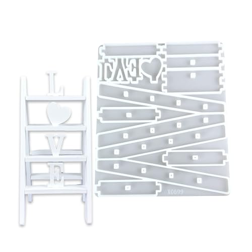 Multifauntale Leiter Silikonform Künstlerischer Charmeform Dekorative Formen Home Decors Accessoire Silikon Textur Multifauntale Leiter Silikonform Künstlerischer Charmeform Dekorative Formen Home Decors Accessoire Silikon Textur von Pocoiau