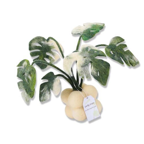 Nadelfilzzubehör mit Anleitung für Anfänger, Monstera, Topfpflanze, Nadelfilz-Set, Wollfilzzubehör Nadelfilzzubehör mit Anleitung für Anfänger, Monstera, Topfpflanze, Nadelfilz-Set, Wollfilzzubehör von Pocoiau
