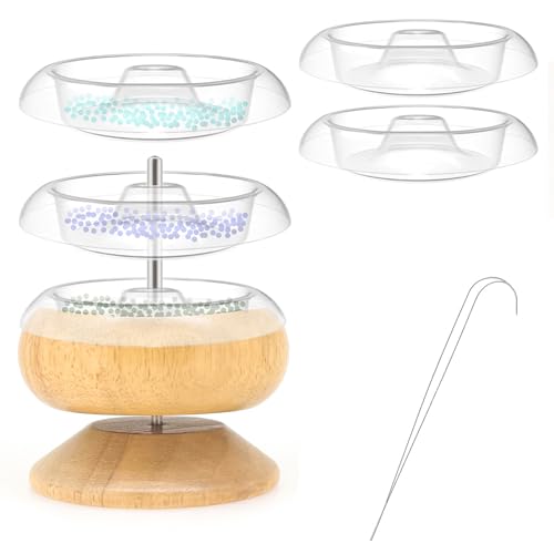 Perlenlader Perle Piercer Holzhandbuch Rotation Reis Beat Quick Perlen Perlenartefakt Für Handwerksspin Schüssel von Pocoiau