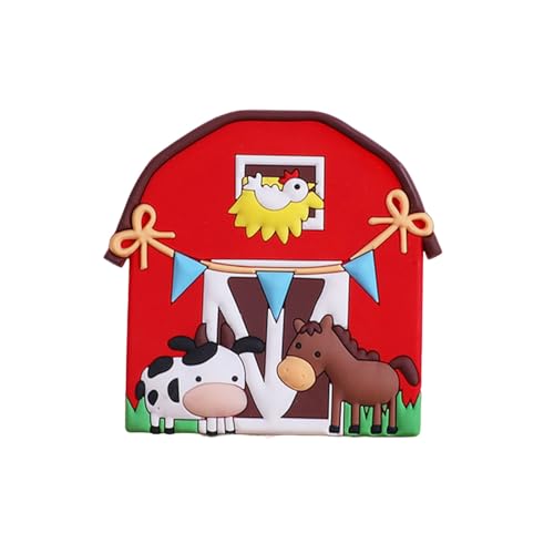 Pocoiau Bauernhoftier-Kuchenfigur mit Lamm, Ponie, Huhn, Ente für Kindergeburtstag, Kuchen und Party Pocoiau Bauernhoftier-Kuchenfigur mit Lamm, Ponie, Huhn, Ente für Kindergeburtstag, Kuchen und Party von Pocoiau