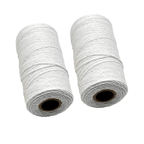 Pocoiau Baumwoll-Wickelgarn, weiß, 1 mm, Webteppich, Decken, Teppiche für Mutter, Großmutter, handgewebtes Zubehör, Tol-Garn Pocoiau Baumwoll-Wickelgarn, weiß, 1 mm, Webteppich, Decken, Teppiche für Mutter, Großmutter, handgewebtes Zubehör, Tol-Garn von Pocoiau