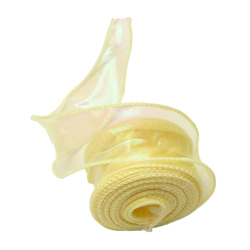Pocoiau Durchsichtiges Organzaband, 40 mm x 9 m, dekoratives Band zum Basteln, Verpacken von Blumensträußen, Schleifen, Kränzen, Hochzeit Pocoiau Durchsichtiges Organzaband, 40 mm x 9 m, dekoratives Band zum Basteln, Verpacken von Blumensträußen, Schleifen, Kränzen, Hochzeit von Pocoiau