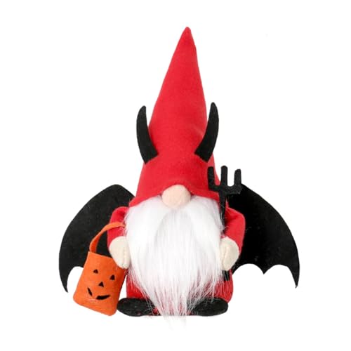 Pocoiau Hexe Fledermaus Gesichtslos Alter Mann Spielzeug für Zuhause Dekoration Stilvolle Halloween Thema Zubehör Feste Party Ornament Pocoiau Hexe Fledermaus Gesichtslos Alter Mann Spielzeug für Zuhause Dekoration Stilvolle Halloween Thema Zubehör Feste Party Ornament von Pocoiau