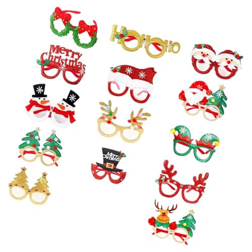 Pocoiau Plastikrahmen Party Brillen Set Weihnachten Praktische Geburtstags Cosplay Dekorationen Mit Waschbarem Design Leichtes Feiertag Pocoiau Plastikrahmen Party Brillen Set Weihnachten Praktische Geburtstags Cosplay Dekorationen Mit Waschbarem Design Leichtes Feiertag von Pocoiau