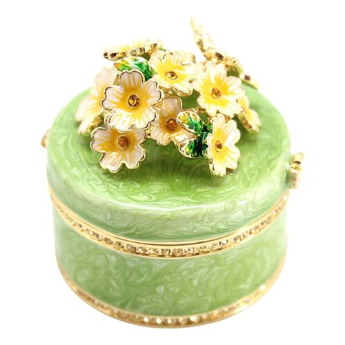 Pocoiau Vielseitige Kleine Schmuckschachtel Praktischer Schmuckbehälter Eleganter Schmetterling Und Blumenohrringe Halsketten Hülle Vintage Schmuckschatulle Pocoiau Vielseitige Kleine Schmuckschachtel Praktischer Schmuckbehälter Eleganter Schmetterling Und Blumenohrringe Halsketten Hülle Vintage Schmuckschatulle von Pocoiau
