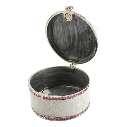 Pocoiau Vielseitige Kleine Schmuckschachtel Praktischer Schmuckbehälter Eleganter Schmetterling Und Blumenohrringe Halsketten Hülle Vintage Schmuckschatulle Pocoiau Vielseitige Kleine Schmuckschachtel Praktischer Schmuckbehälter Eleganter Schmetterling Und Blumenohrringe Halsketten Hülle Vintage Schmuckschatulle von Pocoiau