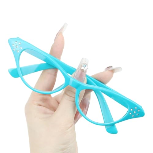 Pocoiau Vintage-Brille für Erwachsene und Kinder mit Uni-Stilen, klare Gläser, Brille für Cosplay-Kostüm Pocoiau Vintage-Brille für Erwachsene und Kinder mit Uni-Stilen, klare Gläser, Brille für Cosplay-Kostüm von Pocoiau
