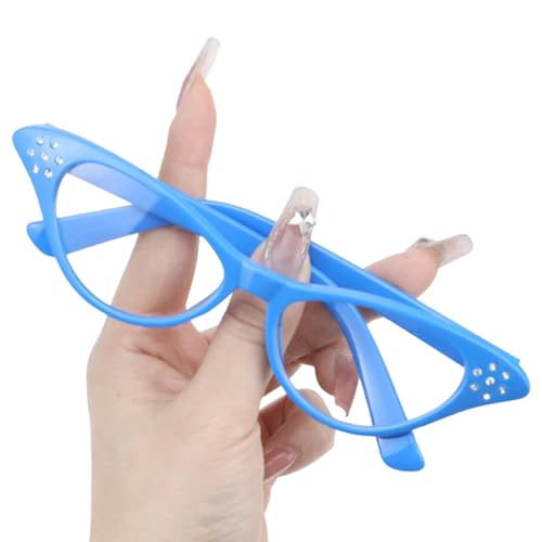 Pocoiau Vintage-Brille für Erwachsene und Kinder mit transparenten Gläsern, Uni, für Cosplay-Kostüme Pocoiau Vintage-Brille für Erwachsene und Kinder mit transparenten Gläsern, Uni, für Cosplay-Kostüme von Pocoiau