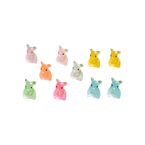 Set mit 10 bunten Miniatur-Mäusen, Kunstharz-Figuren für kreative Kuchendekoration, Wal, Rinder, Kätzchen, Landschaftsdekoration Set mit 10 bunten Miniatur-Mäusen, Kunstharz-Figuren für kreative Kuchendekoration, Wal, Rinder, Kätzchen, Landschaftsdekoration von Pocoiau