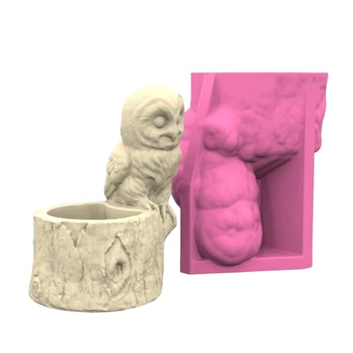 Silikonblüten Töpfe Formblütenvase Formen Eule Form Silikon Textur Für Sukkulenten Pflanzgefäß Und Harzgussfahrzeug Silikonblüten Töpfe Formblütenvase Formen Eule Form Silikon Textur Für Sukkulenten Pflanzgefäß Und Harzgussfahrzeug von Pocoiau