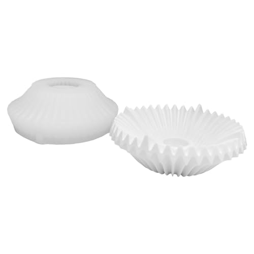 Striped Dish Silicon Kerzenhalter Formform Harzschale Form Für Epoxidharz Candlestick Teelichthalter Home Dekoration Kerze Herstellung Vorräte von Pocoiau