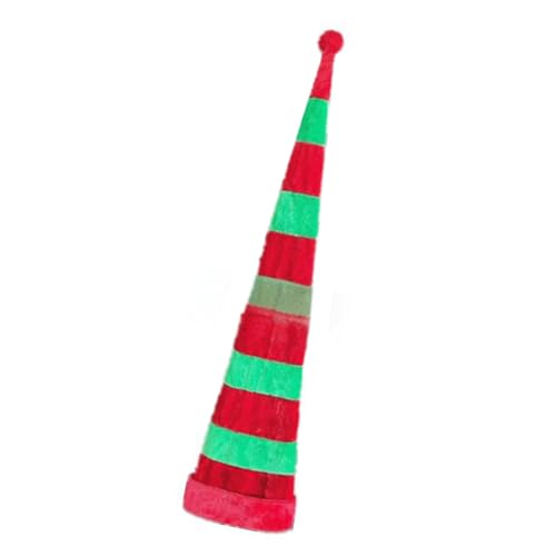 Weihnachtsmützen mit langem Schwanz, für Festival-Dekoration, gestreifte Plüsch-Weihnachtsmannmütze, Feiertagsrequisiten, Hut, Party, Zuhause, Büro Weihnachtsmützen mit langem Schwanz, für Festival-Dekoration, gestreifte Plüsch-Weihnachtsmannmütze, Feiertagsrequisiten, Hut, Party, Zuhause, Büro von Pocoiau