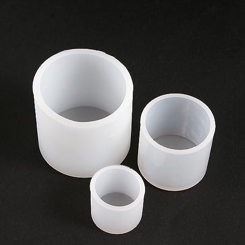 Pokinge Zylinder-weiße transparente Silikonform aus Kunstharz, Kerzenform, Kristallkleber, Gießform, Zuhause, Schmuckherstellung, Sukkulenten, Ton-Formen Pokinge Zylinder-weiße transparente Silikonform aus Kunstharz, Kerzenform, Kristallkleber, Gießform, Zuhause, Schmuckherstellung, Sukkulenten, Ton-Formen von Pokinge