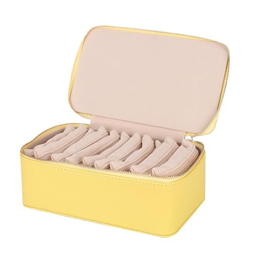 Familiarn Reise-Schmuckschatulle mit kleinen Beuteln, Reise-Schmuckschatulle, Aufbewahrung Edelsteine, eleganter tragbarer Ringhalter, kompakter und mehrteiliger Organizer, 21,6 cm, für Frauen Familiarn Reise-Schmuckschatulle mit kleinen Beuteln, Reise-Schmuckschatulle, Aufbewahrung Edelsteine, eleganter tragbarer Ringhalter, kompakter und mehrteiliger Organizer, 21,6 cm, für Frauen von Pokronc