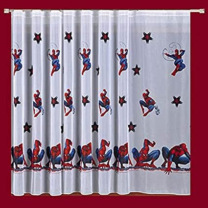 Voile-Vorhang Spiderman, 75 x 150 cm (75 cm, 200) von Poland