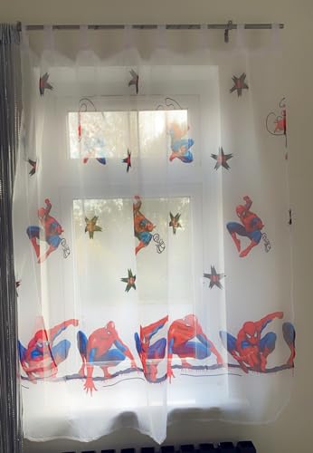 Voile-Vorhang Spiderman, mit Schlitz oben, 75 cm, 250 Stück Voile-Vorhang Spiderman, mit Schlitz oben, 75 cm, 250 Stück von Poland