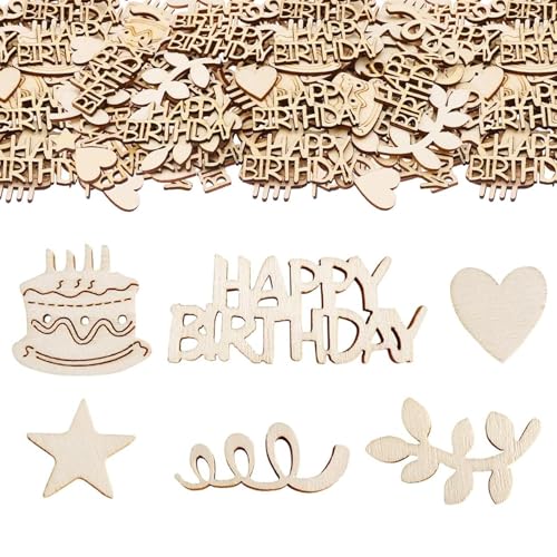 100 Stück Konfetti Geburtstag Tischdeko Holz, Happy Birthday Konfetti Tischdeko Geburtstag Deko, Streudeko Geburtstagsdeko Tisch, Geburtstage Deko für Frau Mann 100 Stück Konfetti Geburtstag Tischdeko Holz, Happy Birthday Konfetti Tischdeko Geburtstag Deko, Streudeko Geburtstagsdeko Tisch, Geburtstage Deko für Frau Mann von Polartreehome