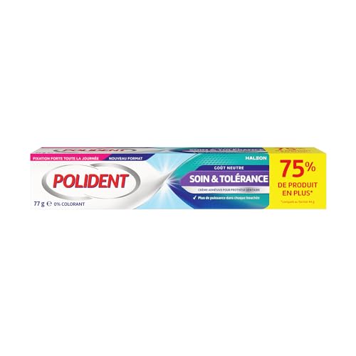 Polident Fixative Creme für Teil-/Vollzahnprothesen, Pflege & Verträglichkeit, 70 g von Polident