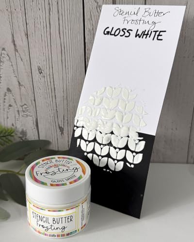 Butterglasur – glänzend weiß Butterglasur – glänzend weiß von Polkadoodles