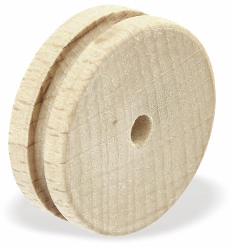 Pollin-Choice Buchen-Holzrad, 30mm, mit Rille Pollin-Choice Buchen-Holzrad, 30mm, mit Rille von Pollin-Choice