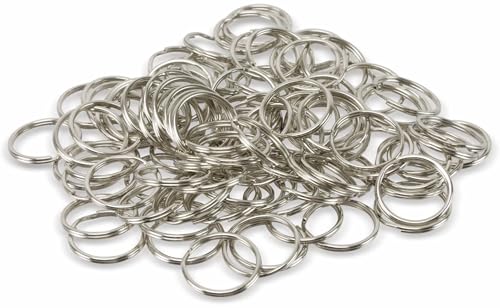 Schlüsselringe, 15 mm, 100 Stück Schlüsselringe, 15 mm, 100 Stück von Pollin-Choice