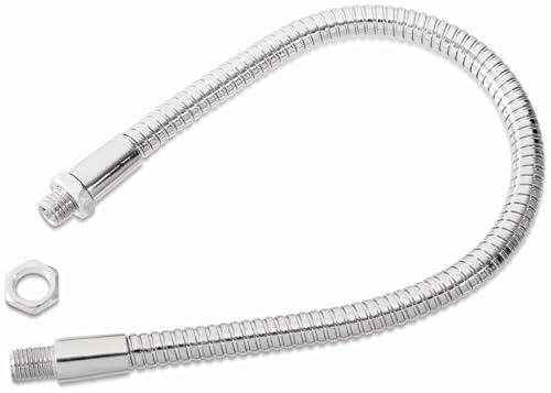 Schwanenhals 600 mm in Stahl- Chrom Ausführung, Gewinde M8x0,75 von Pollin-Choice