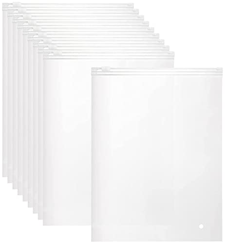 POLMART 50 x Gleitverschlussbeutel Groß, 300 x 400 mm, Folienstarke 60 µm, Gefrostet Ziehverschlussbeutel mit Entlüftungslöcher POLMART 50 x Gleitverschlussbeutel Groß, 300 x 400 mm, Folienstarke 60 µm, Gefrostet Ziehverschlussbeutel mit Entlüftungslöcher von Polmart