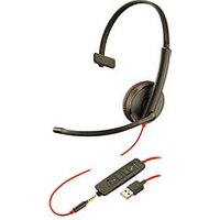 Poly Blackwire C3215 USB-Headset schwarz von Poly