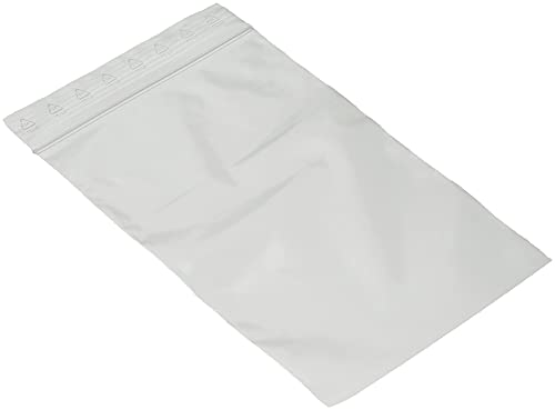 Polybeutel mit Druckverschluß - 300 Stück - Transparent - Polyethylen - 100 x 150 mm - Reißverschluss - Camping von Polybeutel mit Druckverschluß