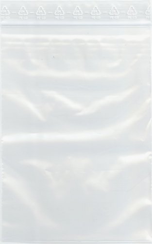 100 Stück Druckverschlußbeutel Polybeutel mit Druckverschluß 70 x 100 mm von Ewbob