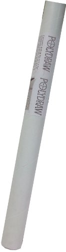 Polydraw Papierrolle, doppelmatt, 50 Mikron, 841 mm x 10 m, UK-Import von Polydraw