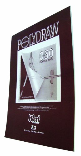 Polydraw Zeichenblock, A3, 0,05 mm, doppelmatt, mit 15 Blättern Polydraw Zeichenblock, A3, 0,05 mm, doppelmatt, mit 15 Blättern von Polydraw