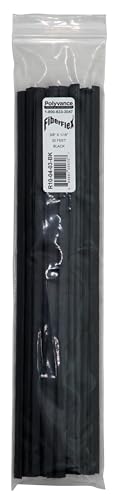Polyvance fiberflex Kunststoff Schweißen Stab, Flachband, 30 ft, Schwarz Polyvance fiberflex Kunststoff Schweißen Stab, Flachband, 30 ft, Schwarz von Polyvance