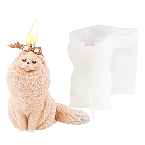 1 Stk Katzen Kerzenform Silikonform Katzen Formen Seifenform Katze Tier Gießformen Kerzenform Seifengießform für Schokolade Seifen Kuchen Cupcakes Süßigkeiten Fondant-Formen Eiswürfel Katzenform 1 Stk Katzen Kerzenform Silikonform Katzen Formen Seifenform Katze Tier Gießformen Kerzenform Seifengießform für Schokolade Seifen Kuchen Cupcakes Süßigkeiten Fondant-Formen Eiswürfel Katzenform von Pomrone