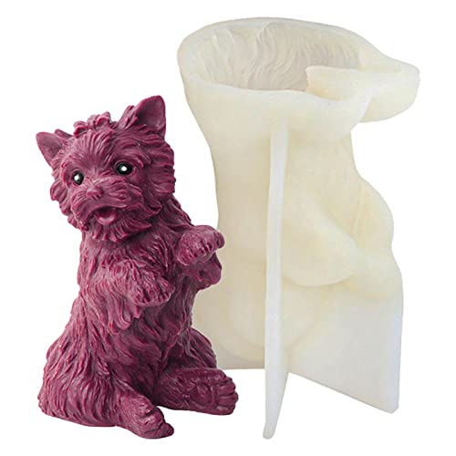 Hund Silikonform Mold, Kleine Hund Kerzenform, Hund Silikonform Seifenformen Silikonform Zur Herstellung Von Kuchen, Seifen, Pudding, Pralinen Und Anderen Kunsthandwerk Hund Silikonform Mold, Kleine Hund Kerzenform, Hund Silikonform Seifenformen Silikonform Zur Herstellung Von Kuchen, Seifen, Pudding, Pralinen Und Anderen Kunsthandwerk von Pomrone