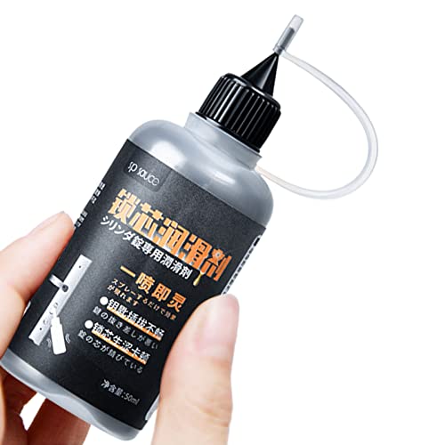 Schmiermittel Für Türschlösser Ungiftiges Graphitschmiermittel Für Schlösser, Türschloss-Schmiermittel Mit Smart Straw Spray Öl Beseitigt Quietschen, Schmiert, Fettet, Türen, Schränke, Schließzylinder Schmiermittel Für Türschlösser Ungiftiges Graphitschmiermittel Für Schlösser, Türschloss-Schmiermittel Mit Smart Straw Spray Öl Beseitigt Quietschen, Schmiert, Fettet, Türen, Schränke, Schließzylinder von Pomrone