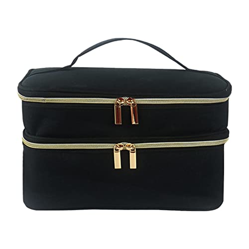 Pomurom Nähzubehör Tasche mit Fächern, Doppelschicht Nähzubehör Organizer, Nähzubehör Tragetasche Nähbedarf Aufbewahrungsbox für Nadeln, Stifte, Faden, Maßband und andere Nähwerkzeuge (Ohne Zubehör) Pomurom Nähzubehör Tasche mit Fächern, Doppelschicht Nähzubehör Organizer, Nähzubehör Tragetasche Nähbedarf Aufbewahrungsbox für Nadeln, Stifte, Faden, Maßband und andere Nähwerkzeuge (Ohne Zubehör) von Pomurom