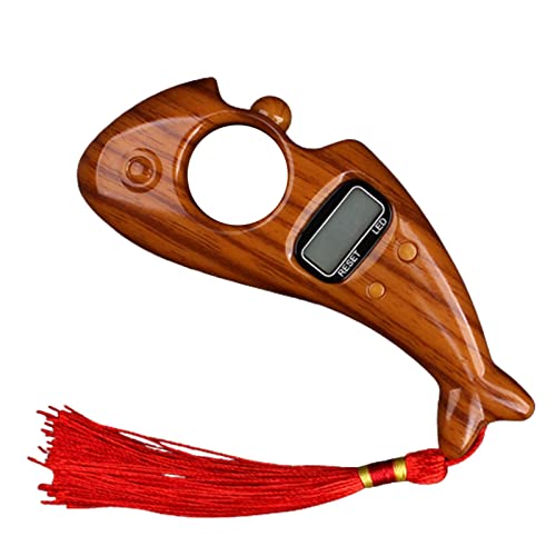 Pomurom LED-Digitalanzeige Zähler - Tragbarer Buddha-Perlen-Zähler - Leicht rotierender Gebetsperlenzähler, Dekompressionsspielzeug, Eid-Geschenk Pomurom LED-Digitalanzeige Zähler - Tragbarer Buddha-Perlen-Zähler - Leicht rotierender Gebetsperlenzähler, Dekompressionsspielzeug, Eid-Geschenk von Pomurom