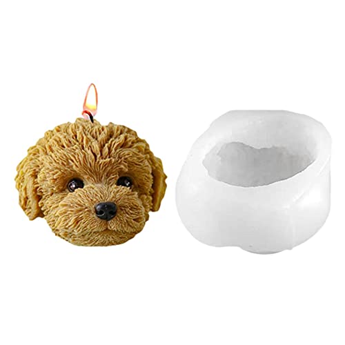 Pomurom Silikonform Kerzen, Te-ddy-Hund Tiere Kerze Kerzenform Silikon, Kerzengießform, Wachsformen Silikon für die Herstellung von Duftkerze Kerzen Fondant-Kuchen Epoxidharz Haus Dekoration Pomurom Silikonform Kerzen, Te-ddy-Hund Tiere Kerze Kerzenform Silikon, Kerzengießform, Wachsformen Silikon für die Herstellung von Duftkerze Kerzen Fondant-Kuchen Epoxidharz Haus Dekoration von Pomurom