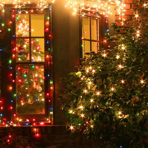 Sternen-Lichterkette – 20 LED-Sternlichter, wasserdichte Beleuchtung, 2,5 m lange Lichterkette für , Innenbereich, Urlaub, Klassenzimmer, Terrasse, Wand, Schlafsaal, Baumzelt, Baldachin von Pomurom